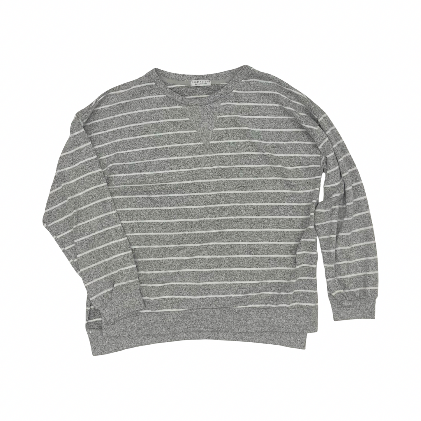 Top Ls By Paper Crane In Grey, Size:L