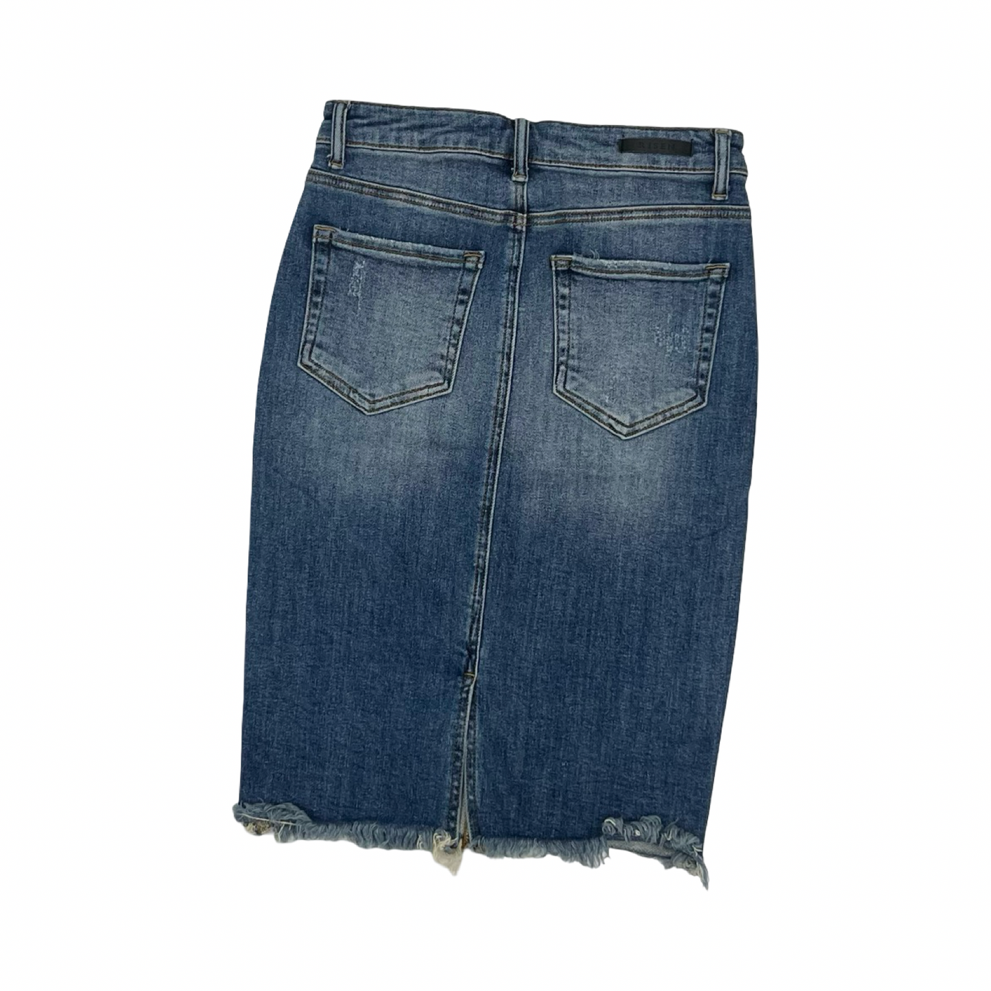 Skirt Mini & Short By Risen In Blue Denim, Size:S