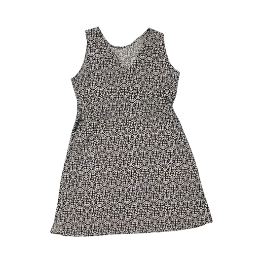 Athletic Dress By Title Nine In Black & Cream, Size:L