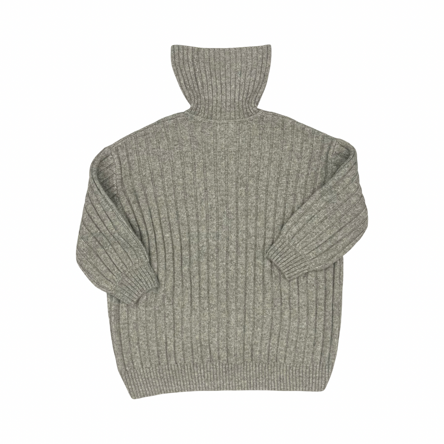 Sweater By Falls Creek In Grey, Size:1X