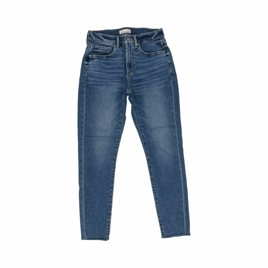 Jeans Skinny By Loft In Blue Denim, Size:2