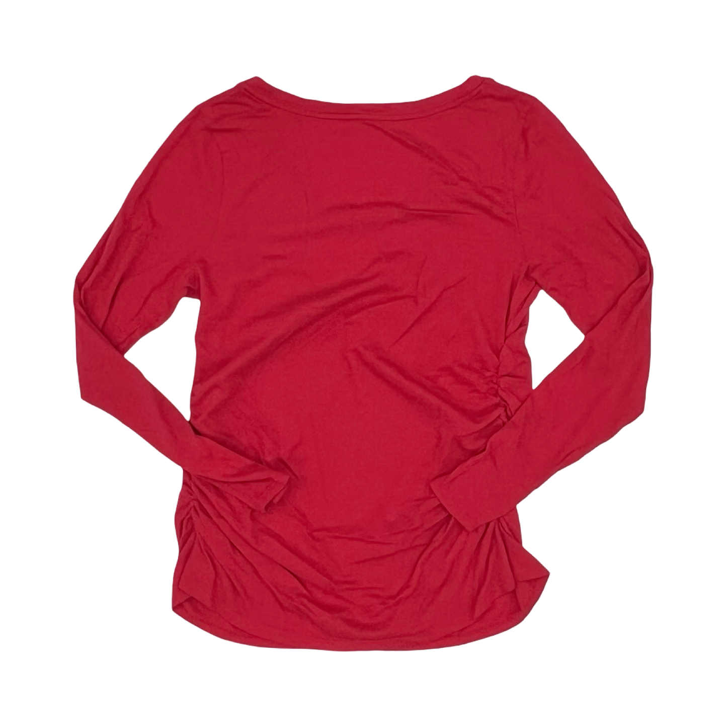 Mat Top Ls By Liz Lange Maternity In Pink, Size:Xl