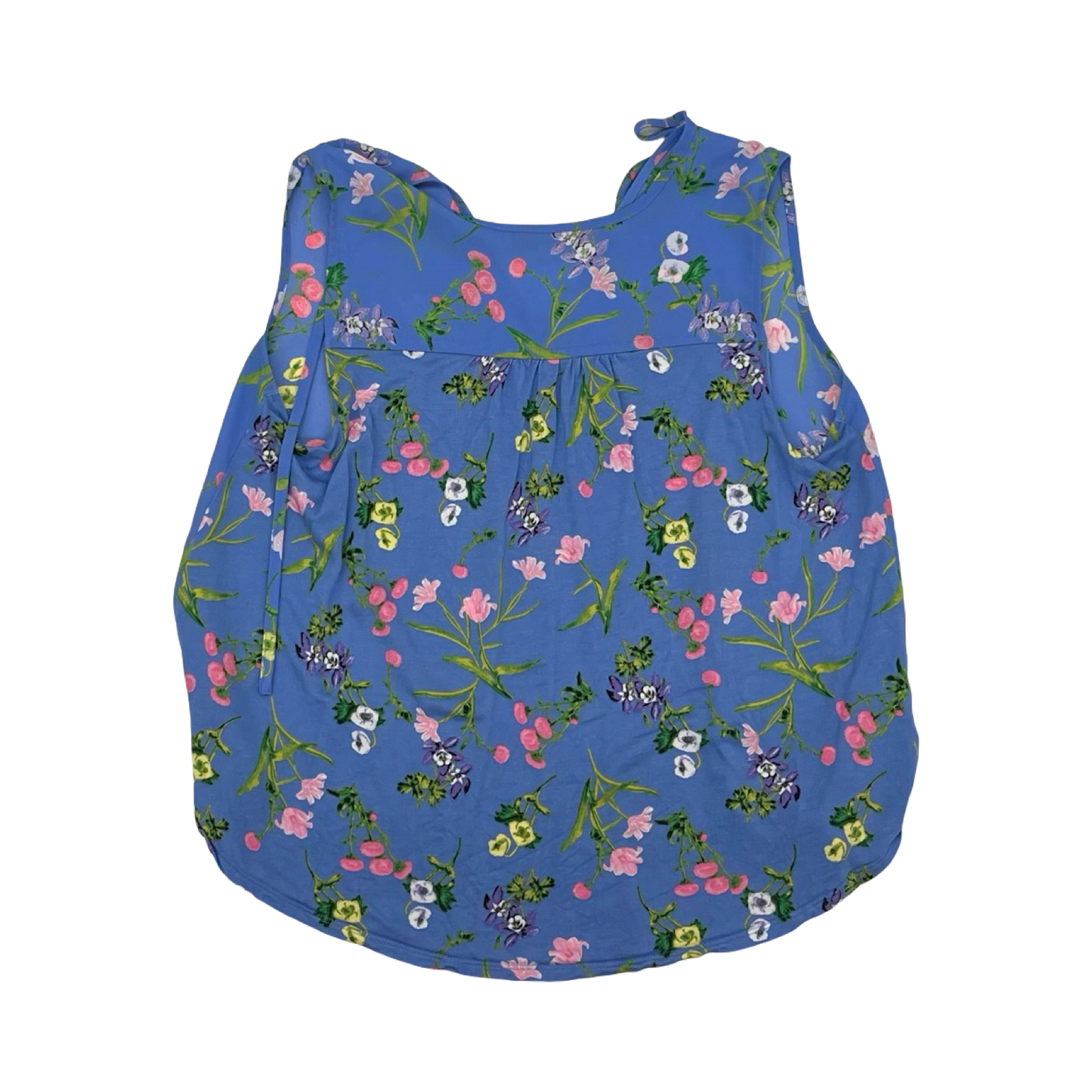 Blouse Sleeveless By Loft In Blue, Size:Sp