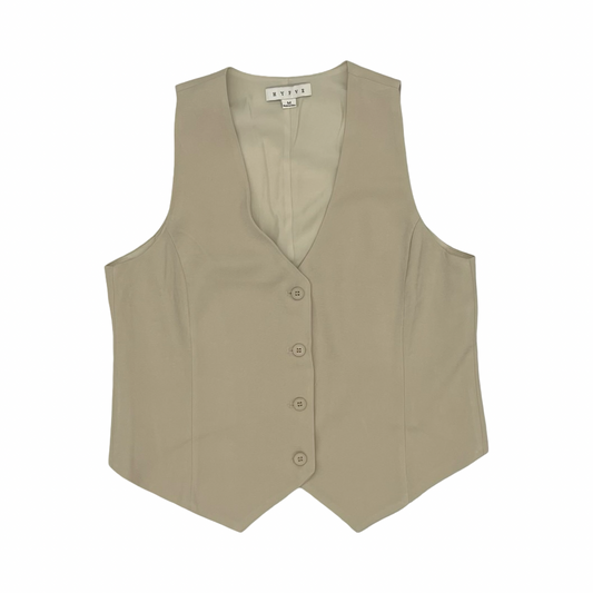 Vest Other By Hyfve In Tan, Size:M