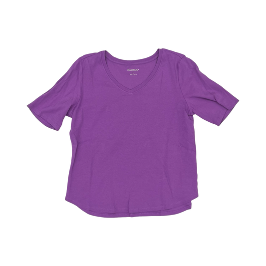 Top Ss Basic By Northstyle In Purple, Size:L