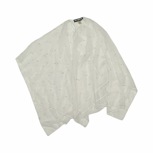 Shawl Designer By Karl Lagerfeld In White, Size:Osfm