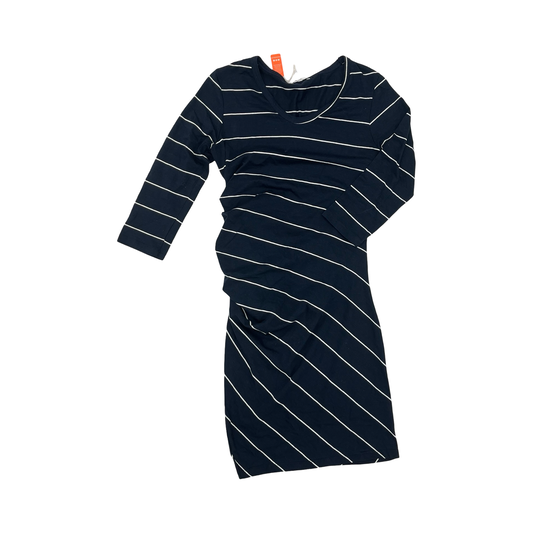 Dress Casual Short By Sundry In Blue & White, Size:L