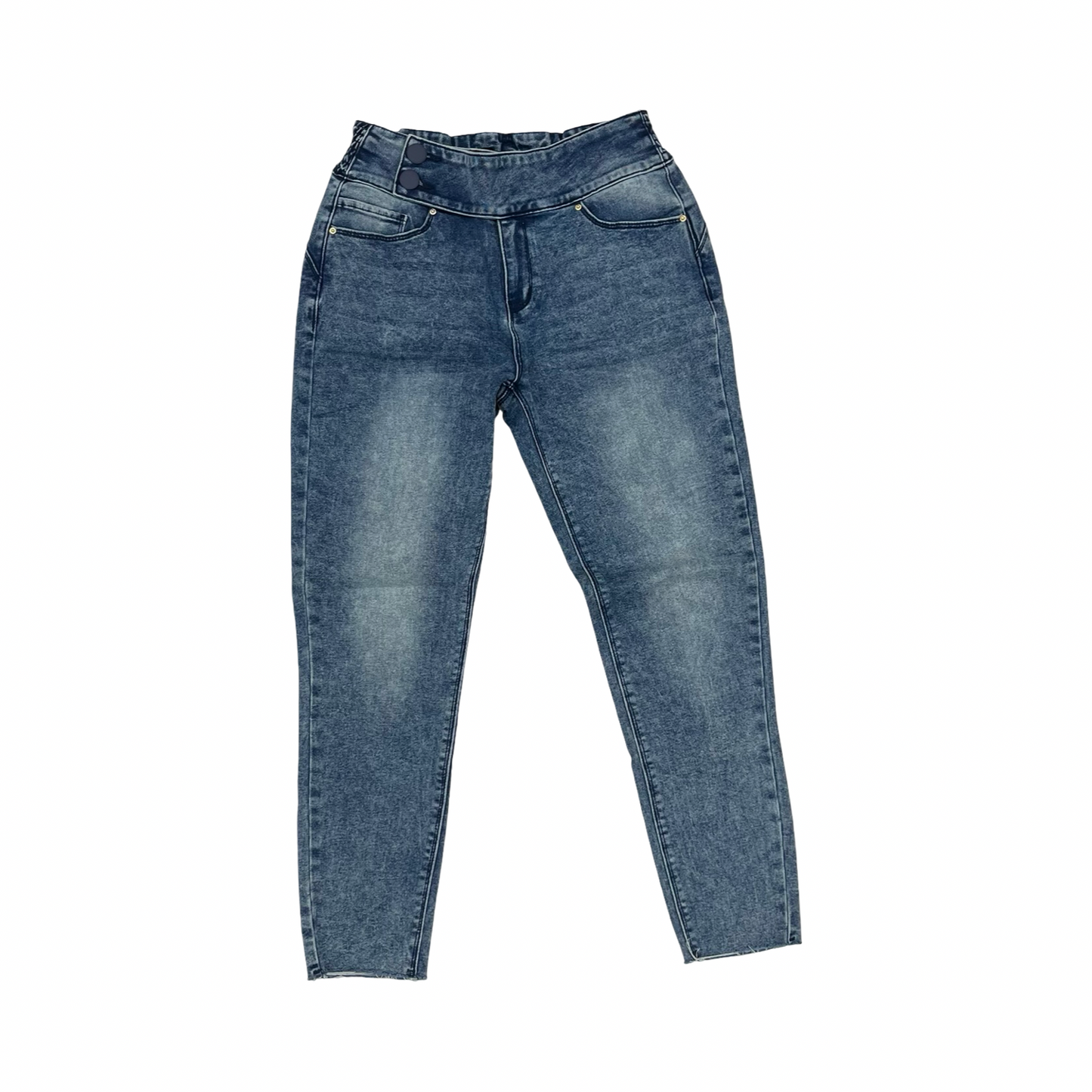 Jeans Skinny By Clothes Mentor In Blue Denim, Size:L