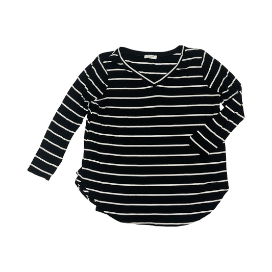 Top Ls Basic By Zenana In Black, Size:3X