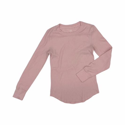 Top Ls Basic By Gap In Pink, Size:M