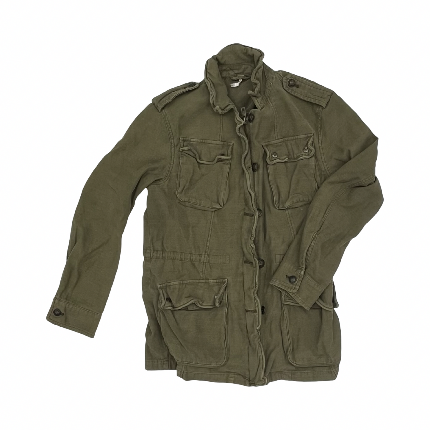 Jacket Utility By Free People In Green, Size:S