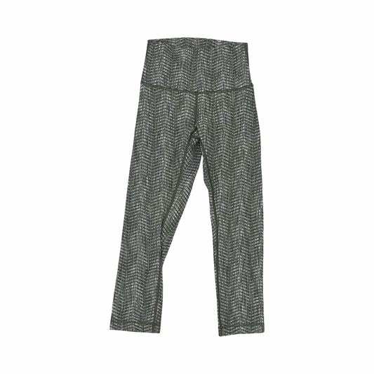 Athletic Leggings Capris By Lululemon In Green, Size:S