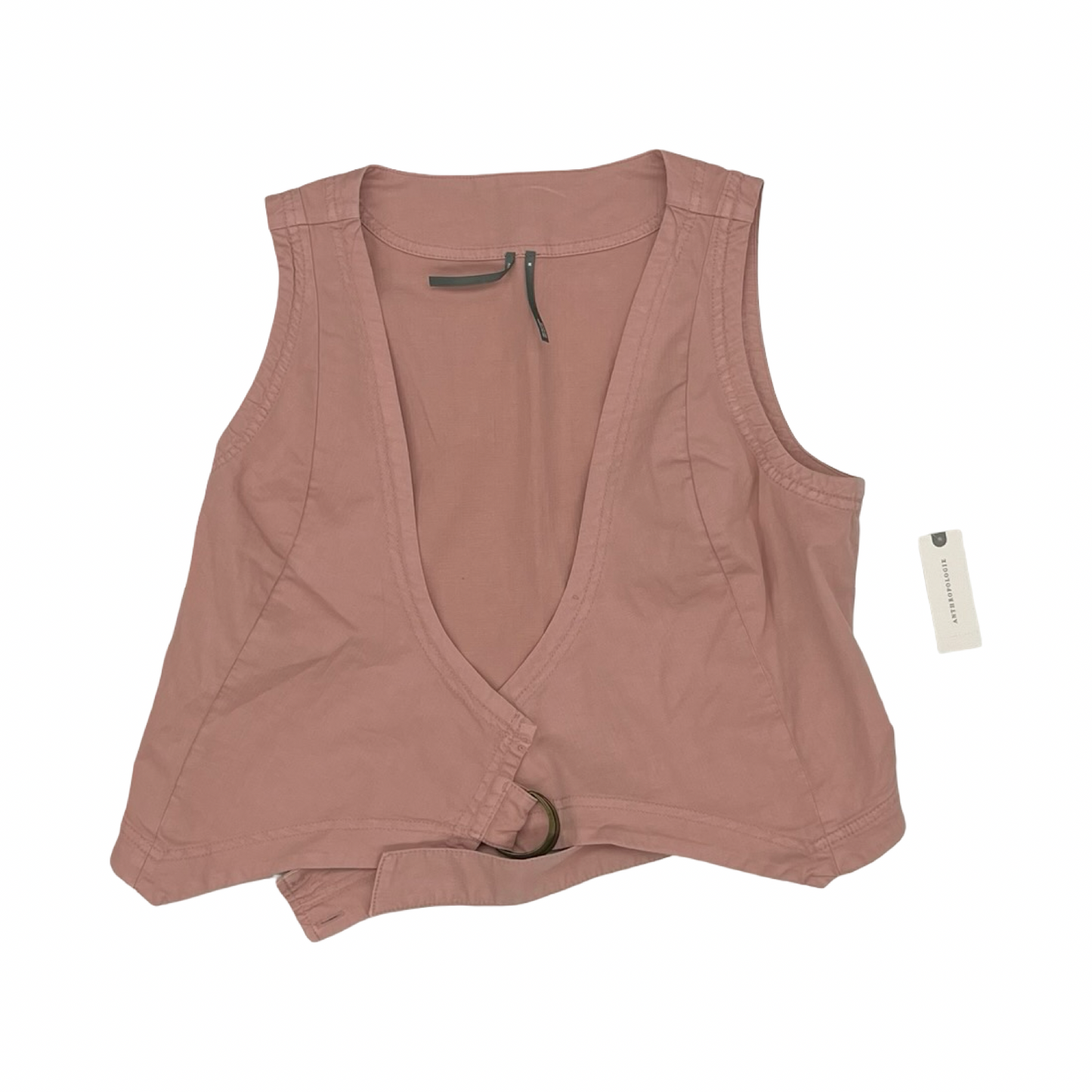 Vest Other By Anthropologie In Pink, Size:M