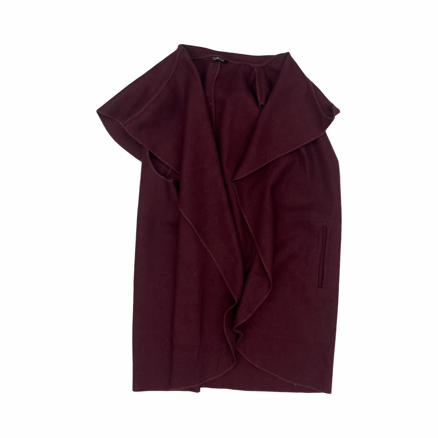 Shawl By Clothes Mentor In Maroon, Size:S