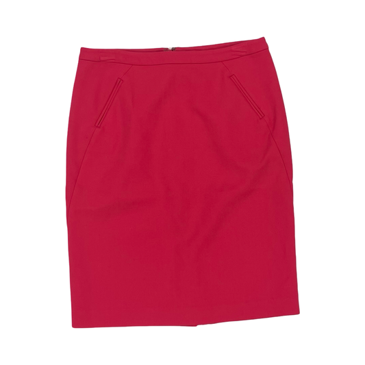 Skirt Midi By Loft In Pink, Size:4