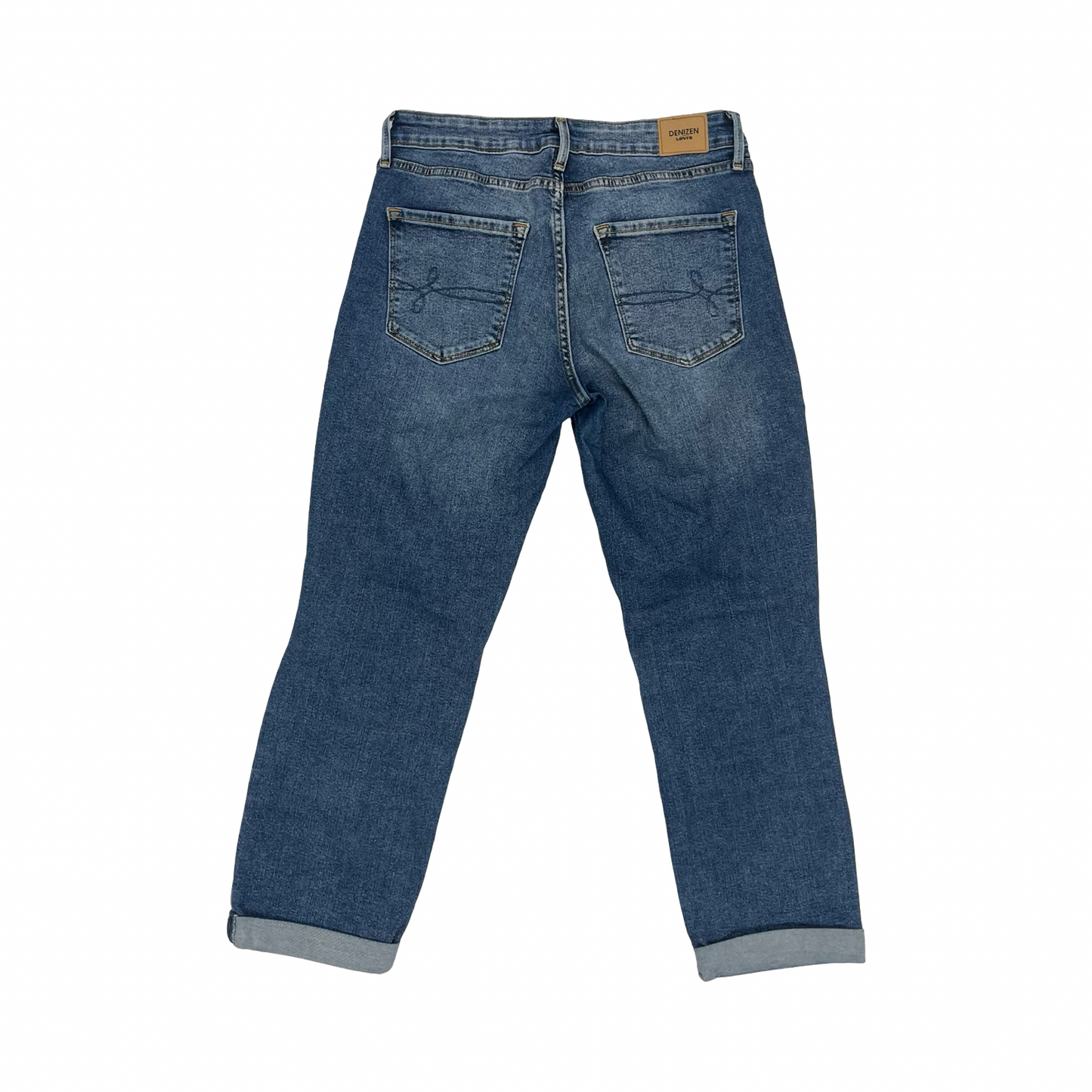 Jeans Boyfriend By Denizen By Levis In Blue Denim, Size:8