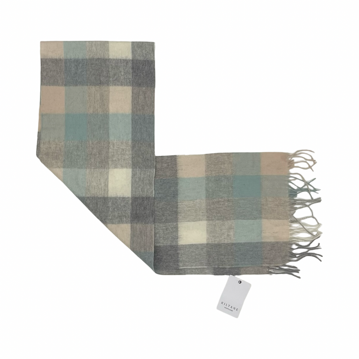 Scarf Winter By Cmb In Grey & Pink