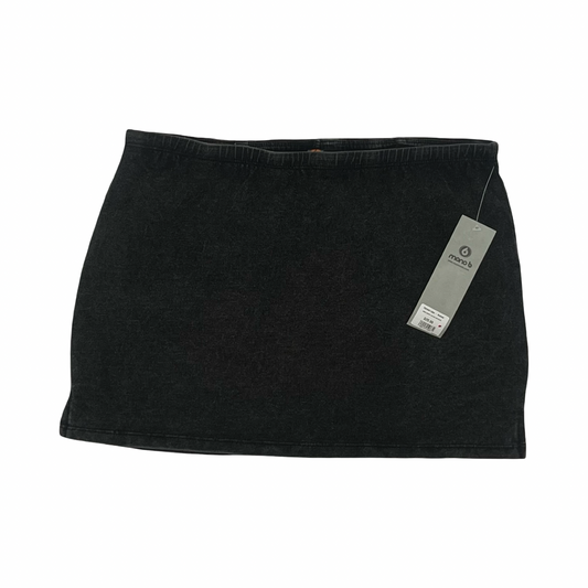 Skirt Mini & Short By Mono B In Grey, Size:M