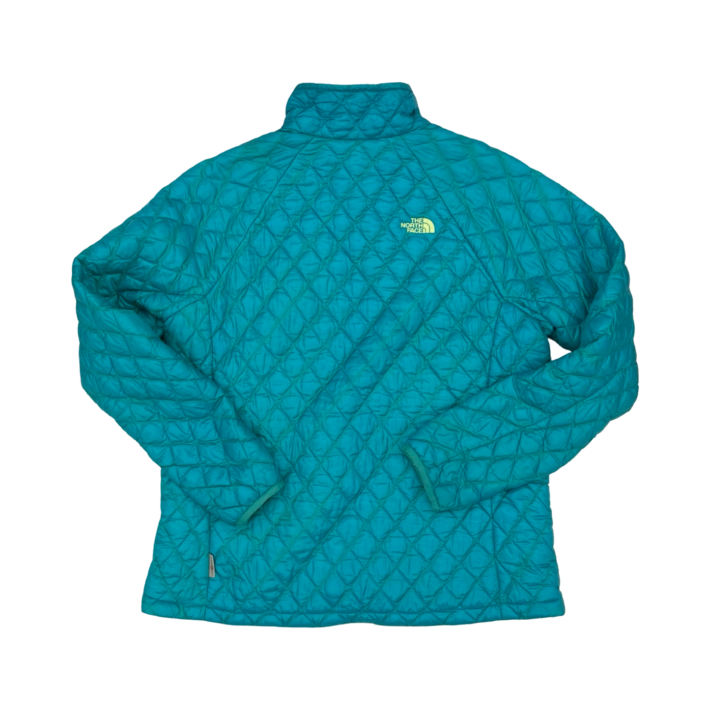 Jacket Puffer & Quilted By The North Face In Blue & Green, Size:Xl