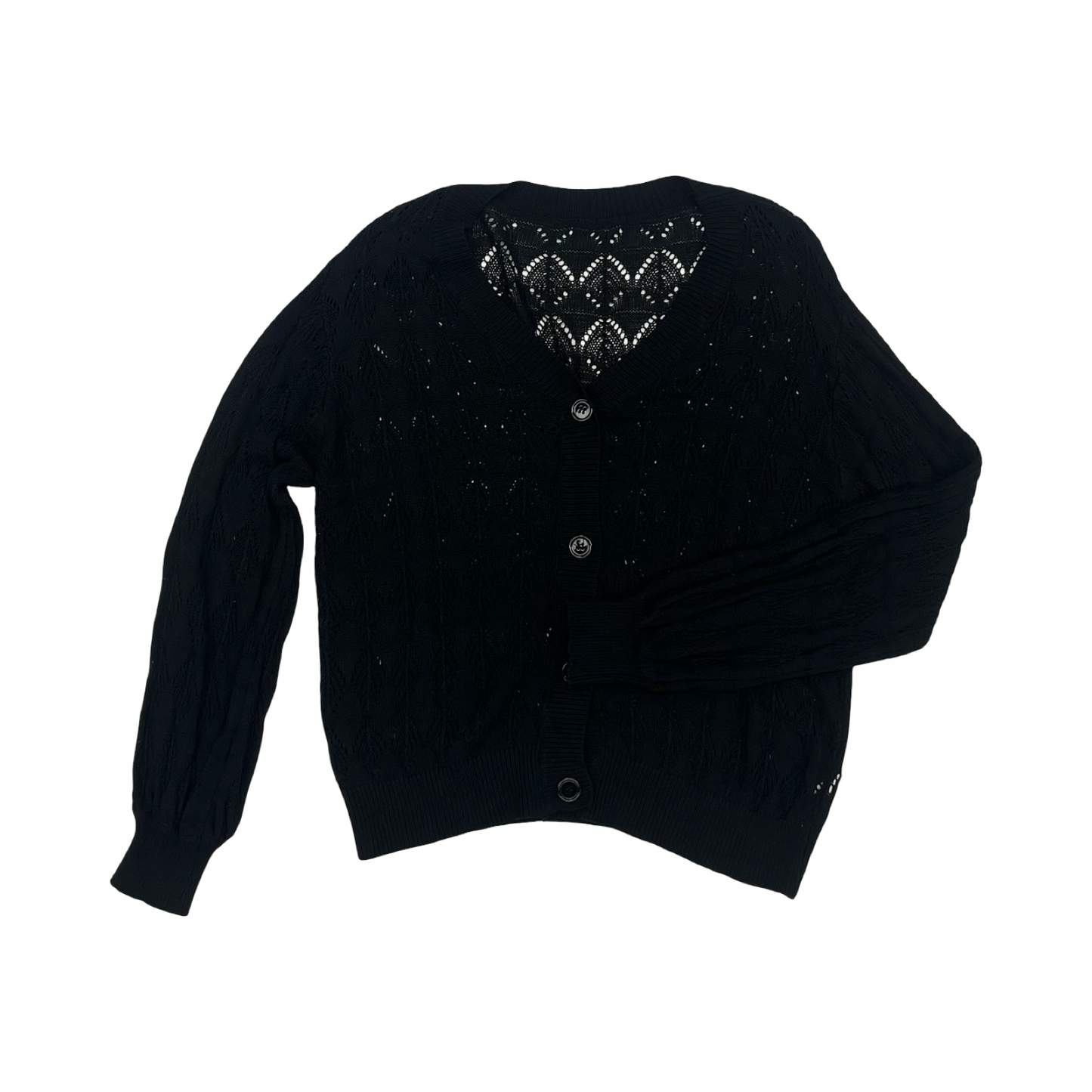 Cardigan By Cme In Black, Size:L