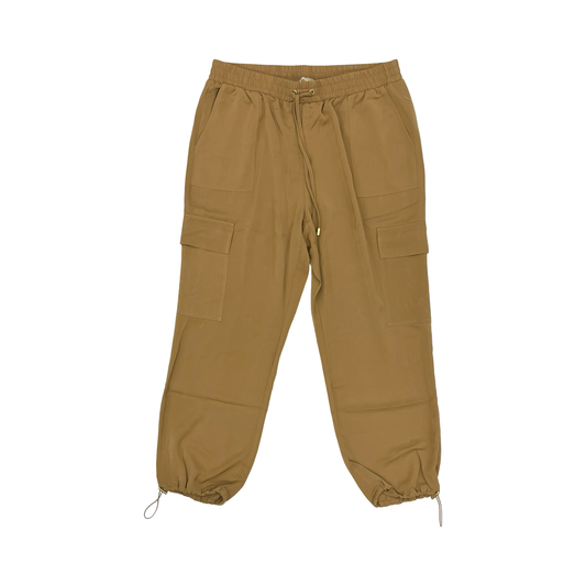 Pants Designer By Michael Kors In Brown, Size:L