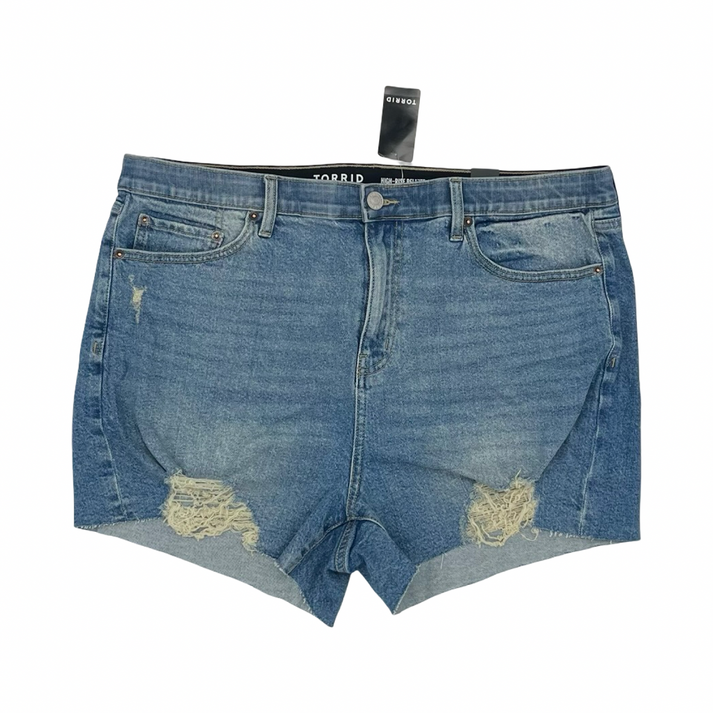 Shorts By Torrid In Blue Denim, Size:18
