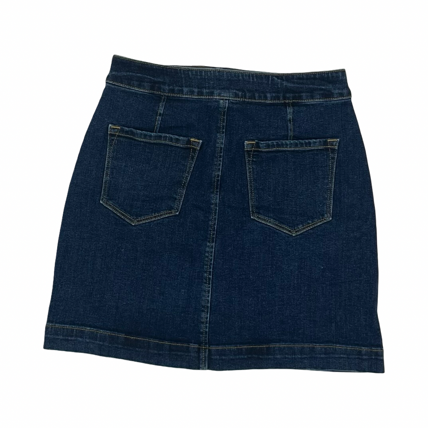 Skirt Mini & Short By Loft In Blue Denim, Size:2