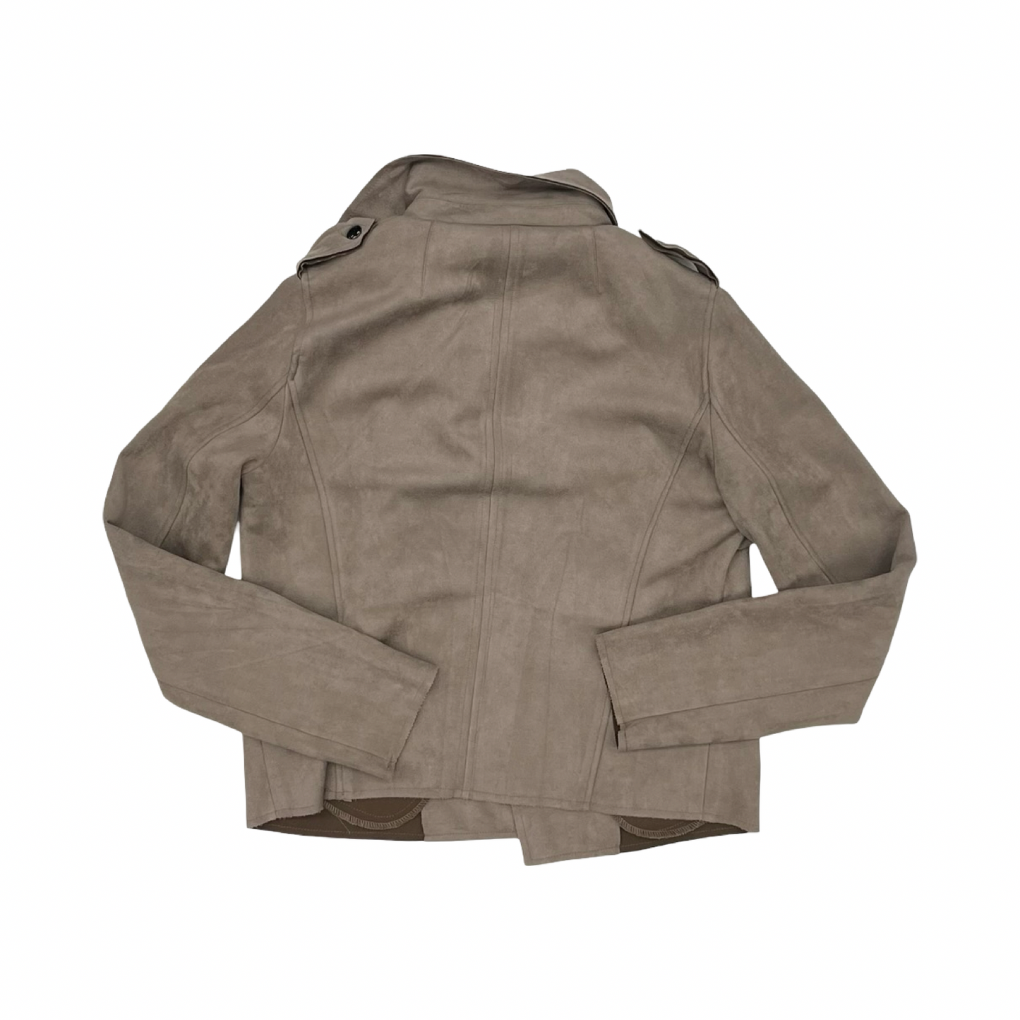 Jacket Moto By Kut In Tan, Size:Xs