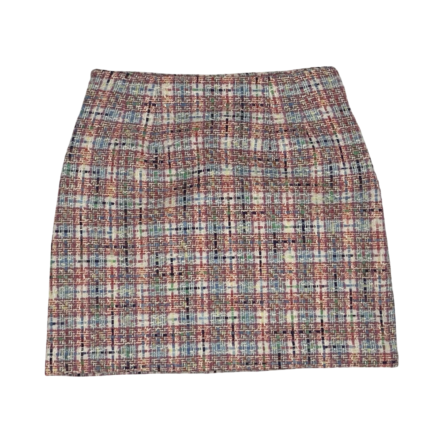 Skirt Mini & Short By Loft In Pink & White, Size:2