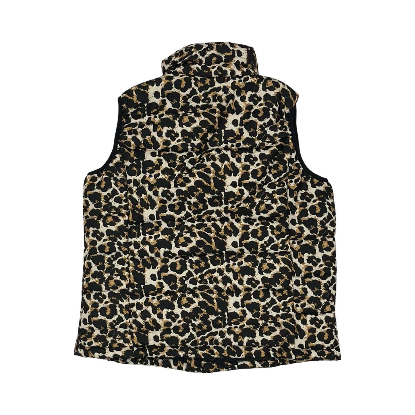 Vest Puffer & Quilted By Pink Lily In Animal Print, Size:S