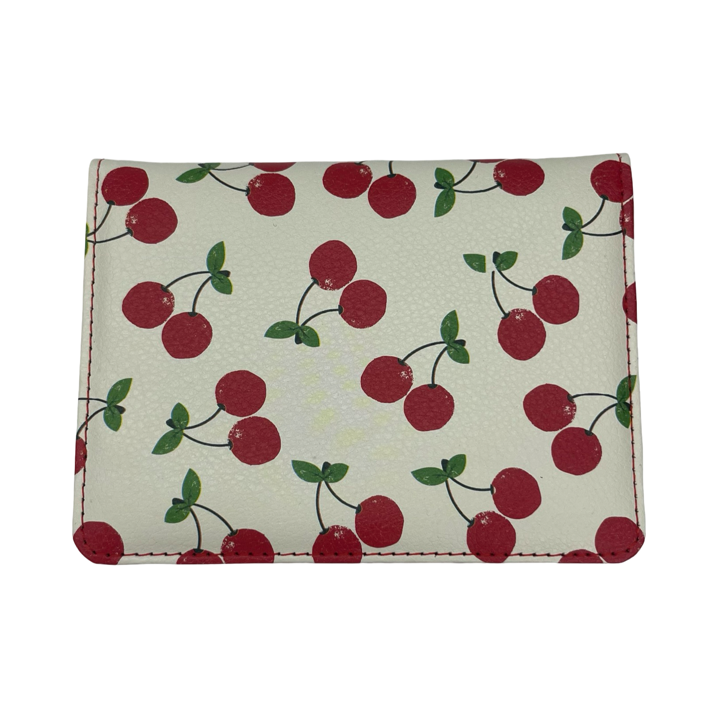 Wallet By Cme In Red & White, Size:Small