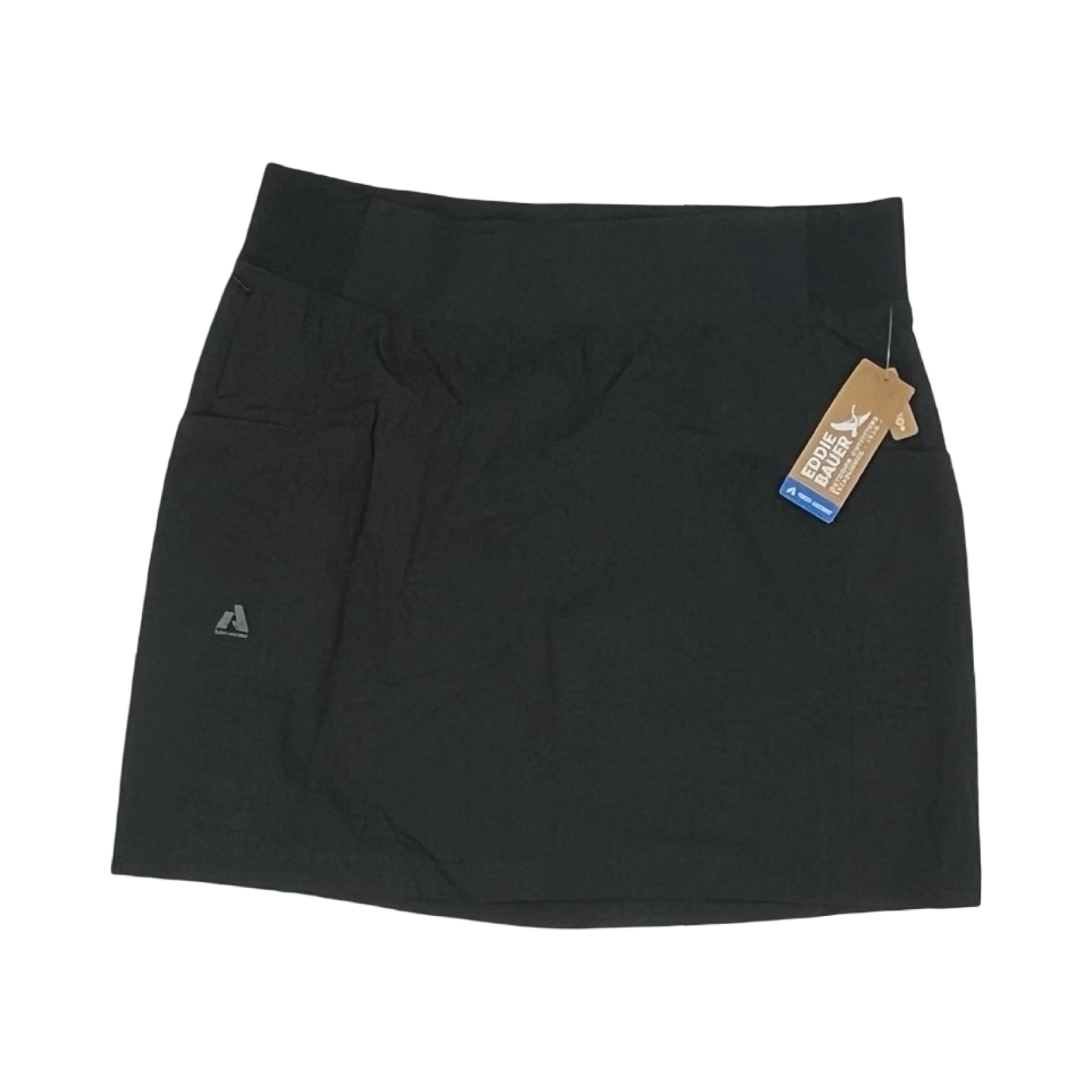 Athletic Skort By Eddie Bauer In Black, Size:16L