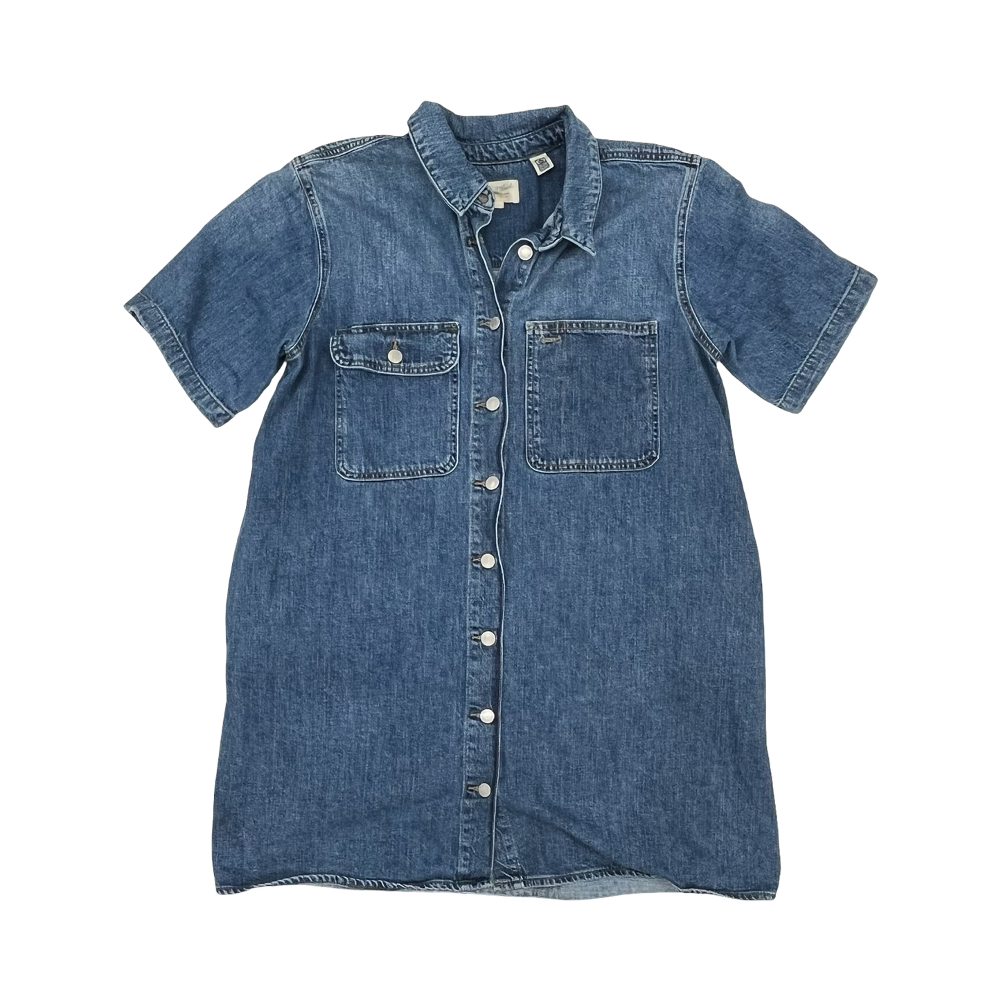 Dress Casual Short By Universal Thread In Blue Denim, Size:Xl