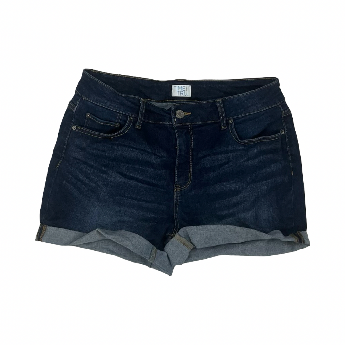 Shorts By Time And Tru In Blue Denim, Size:10