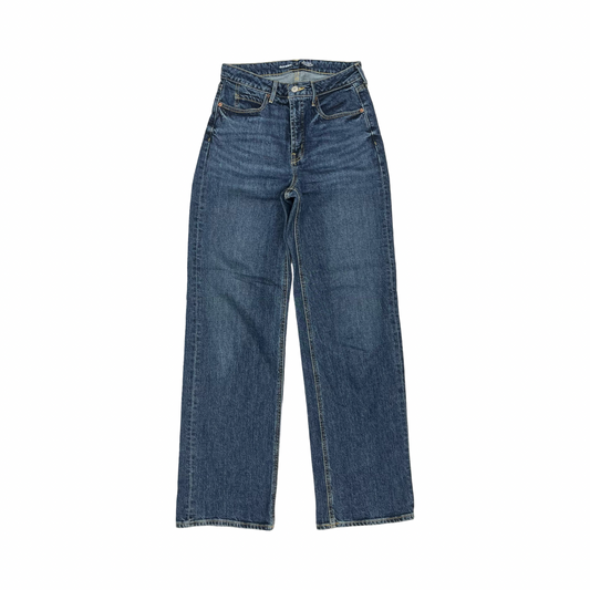 Jeans Wide Leg By Old Navy In Blue Denim, Size:6L