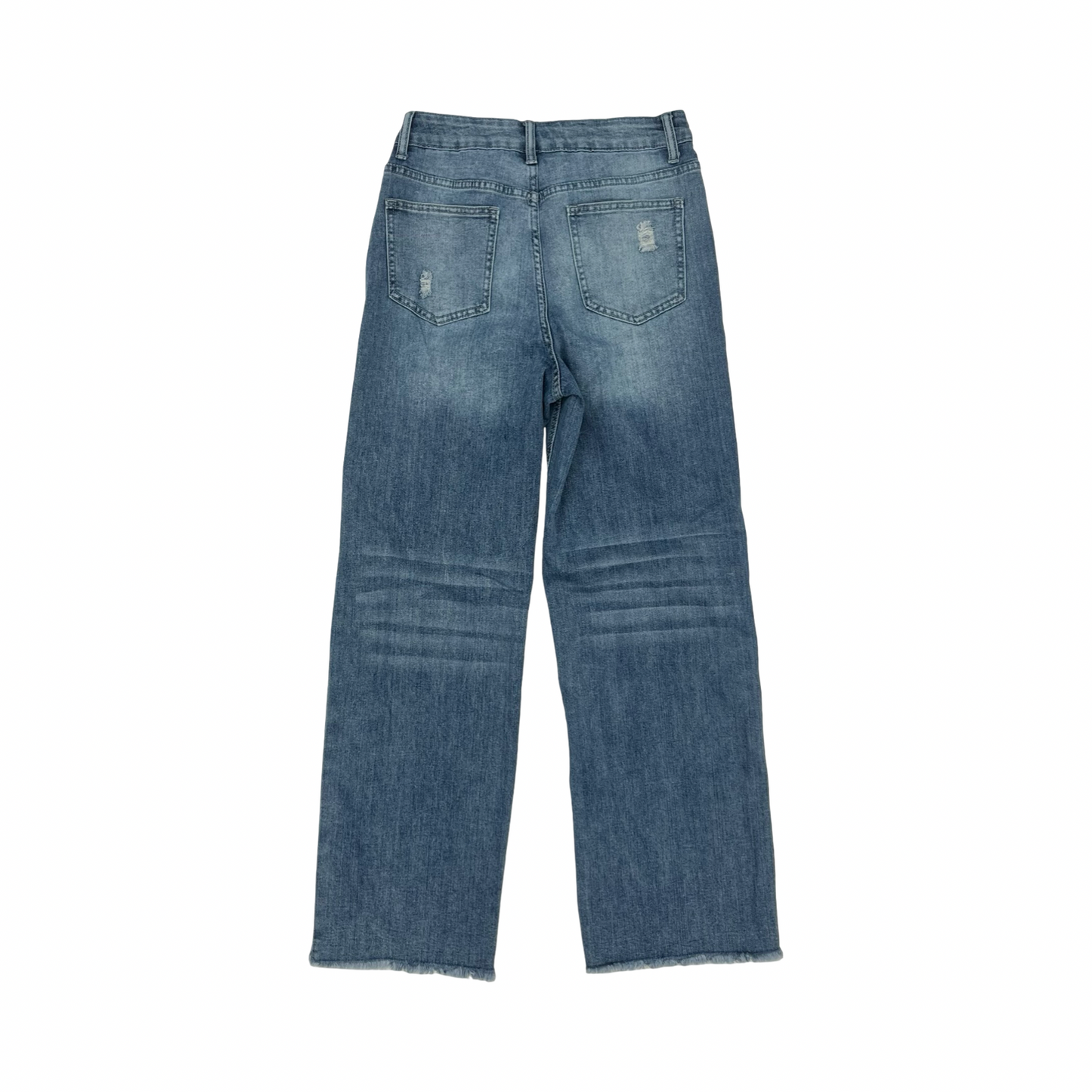 Jeans Straight By Clothes Mentor In Blue Denim, Size:M