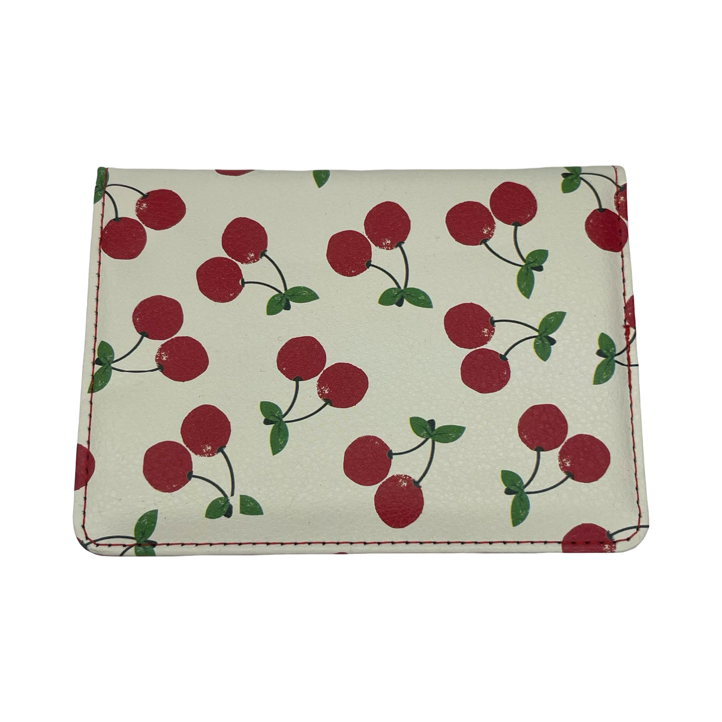 Wallet By Cme In Red & White, Size:Small