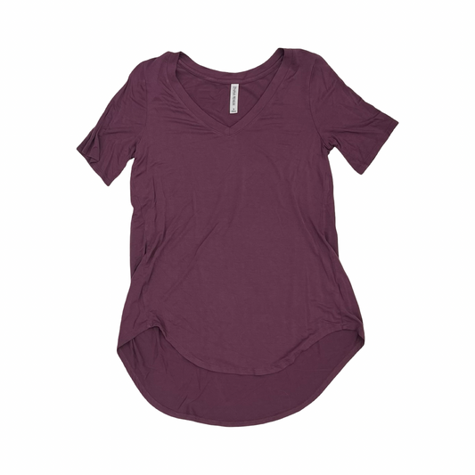 Top Ss By Zenana In Purple, Size:S
