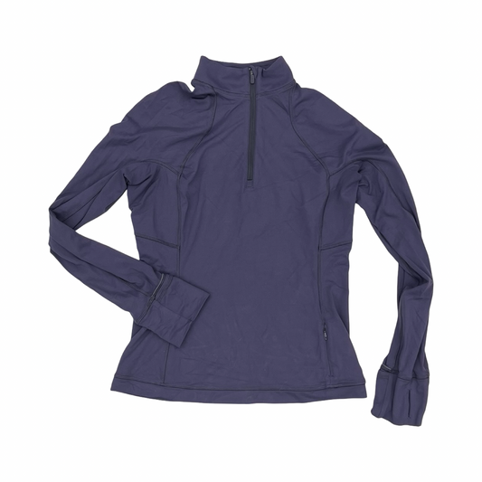 Athletic Top Ls Collar By Lululemon In Purple, Size:8