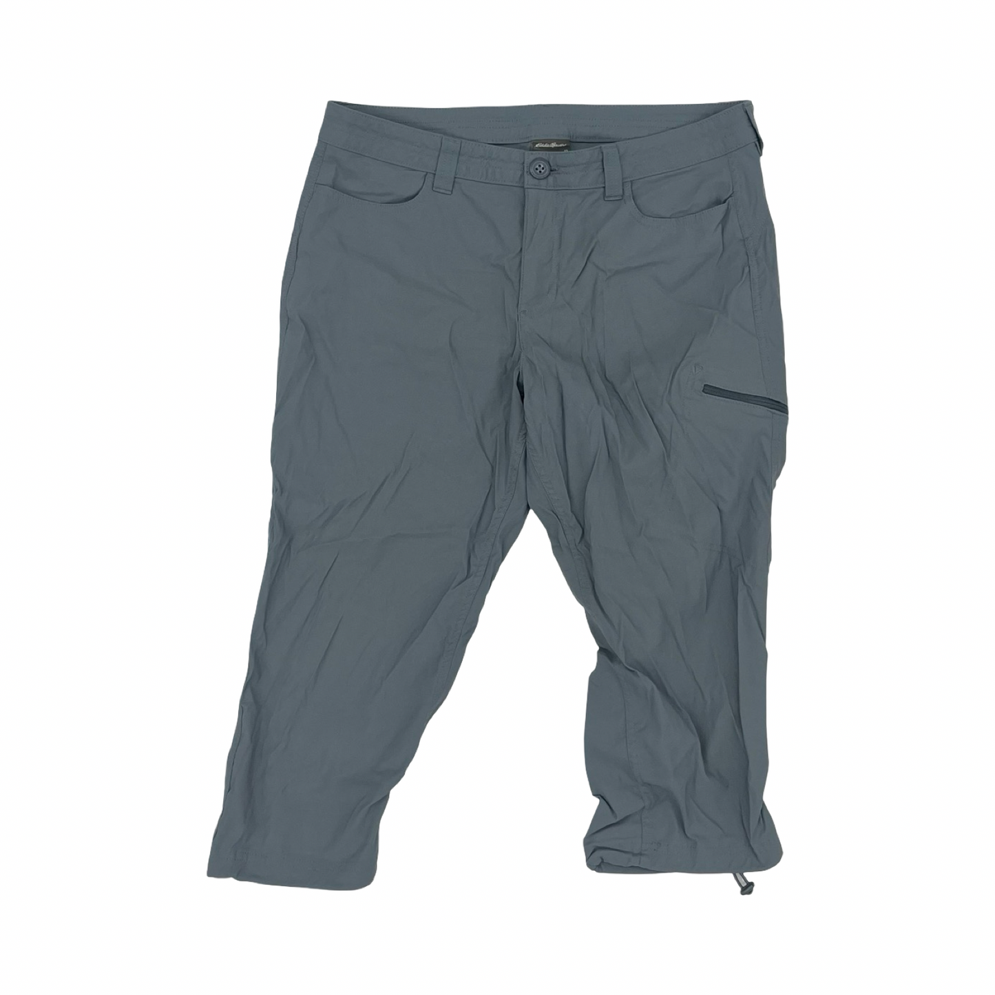 Athletic Capris By Eddie Bauer In Grey, Size:12