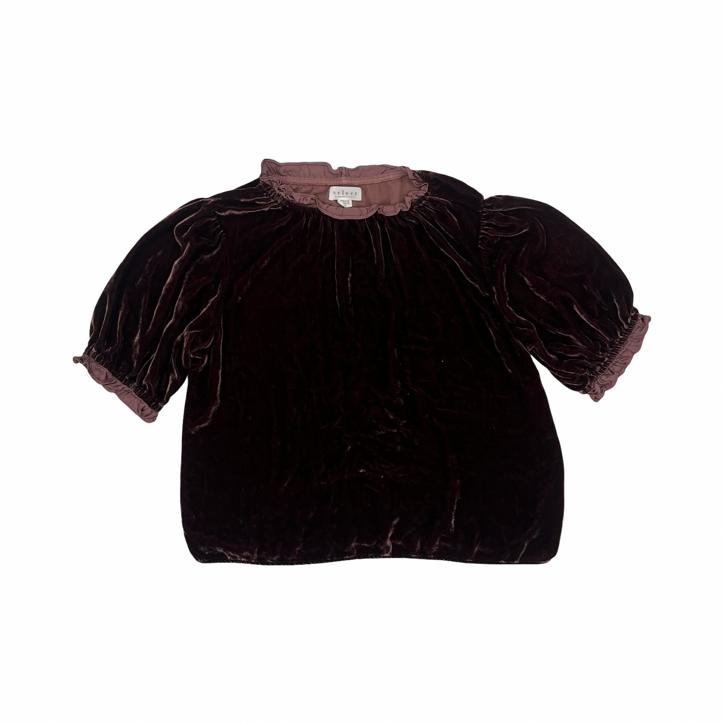 Top Ss By Velvet In Red, Size:M