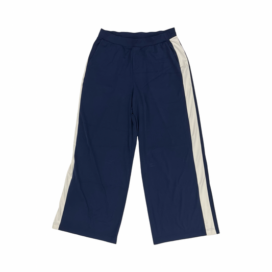 Pants Wide Leg By Lou And Grey In Blue & Cream, Size:L