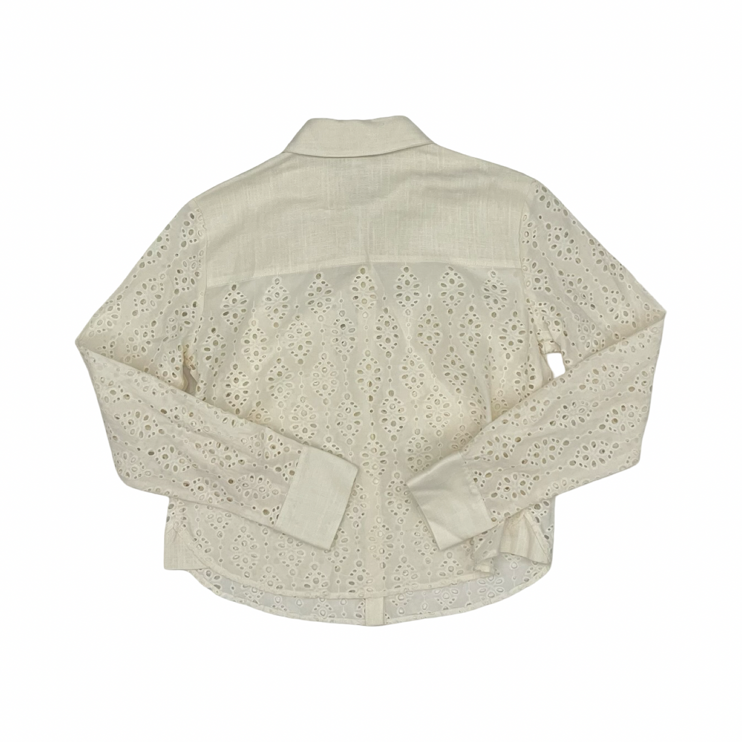 Blouse Ls By Rachel Zoe In Cream, Size:Xs
