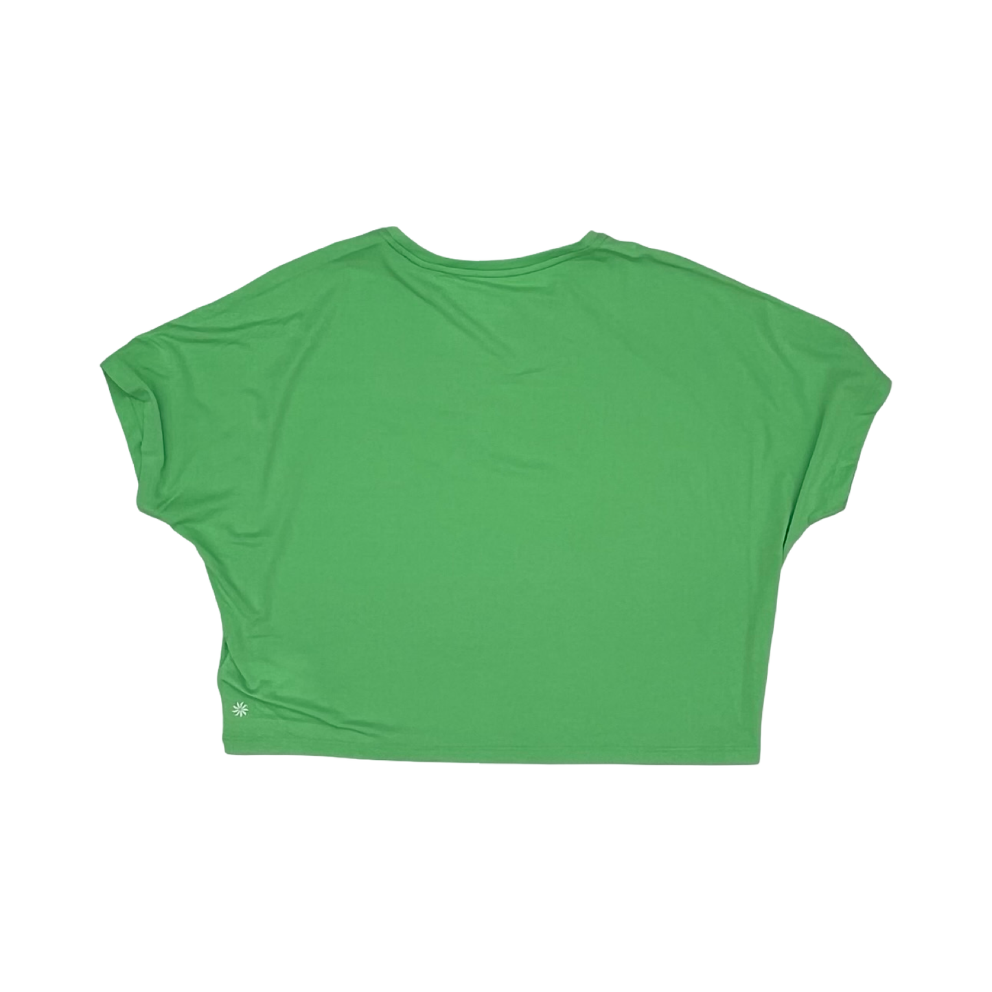 Top Ss Basic By Athleta In Green, Size:S