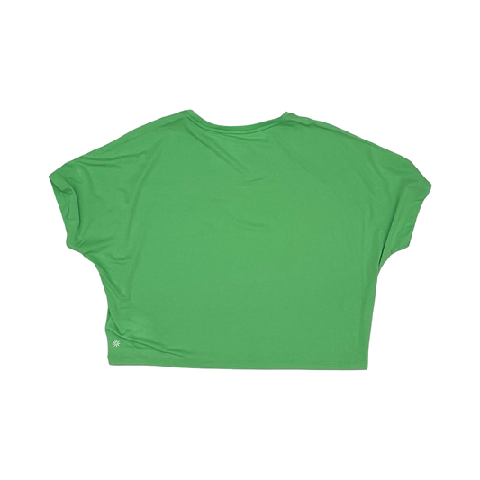 Top Ss Basic By Athleta In Green, Size:S