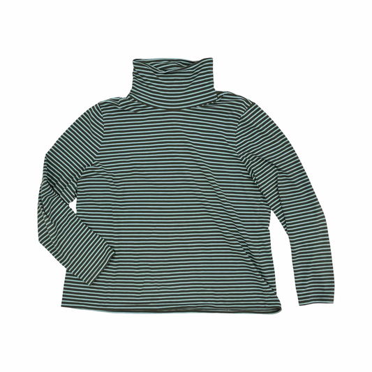 Top Ls By Talbots In Striped Pattern, Size:Xl