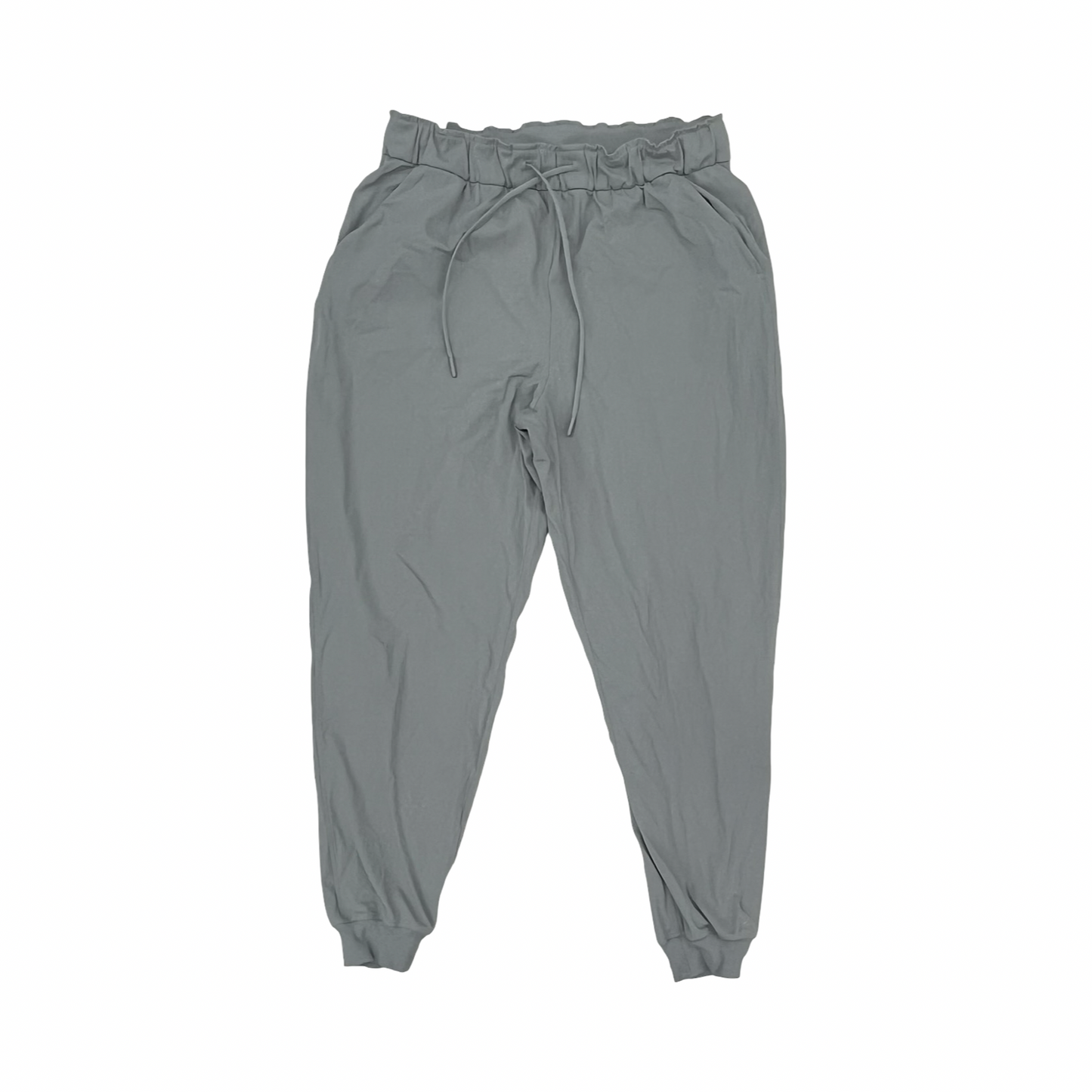 Athletic Pants By Lululemon In Grey, Size:12