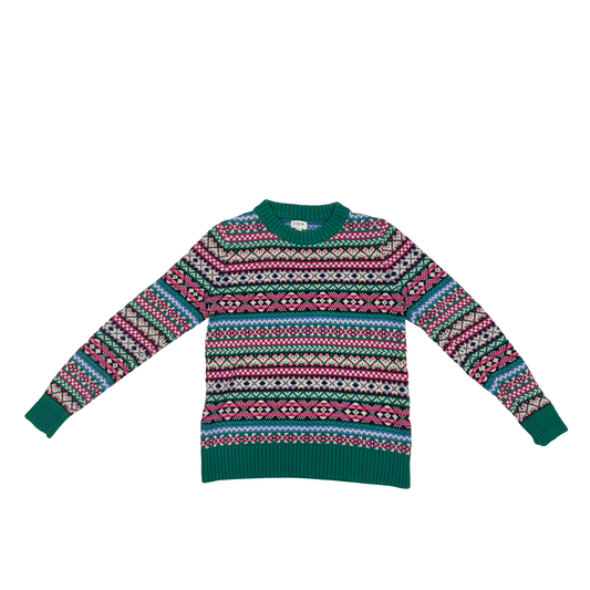Sweater By J. Crew In Green, Size:S