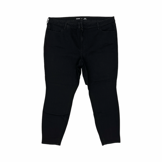 Jeans Skinny By Old Navy In Black, Size:22