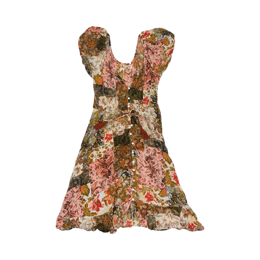 Dress Party Midi By Clothes Mentor In Floral Print, Size:M